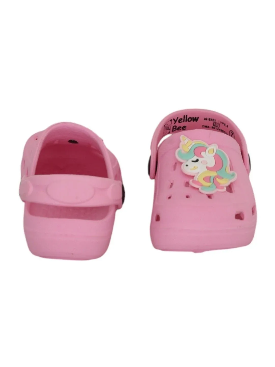 Adorable Unicorn-Theme & Rainbow Mane Design Clogs for Girls