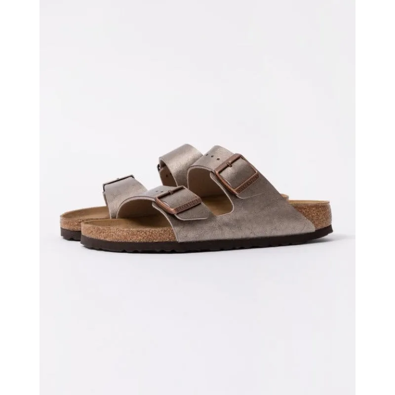 Birkenstock Arizona Birko-Flor REGULAR Fitting In Graceful Taupe