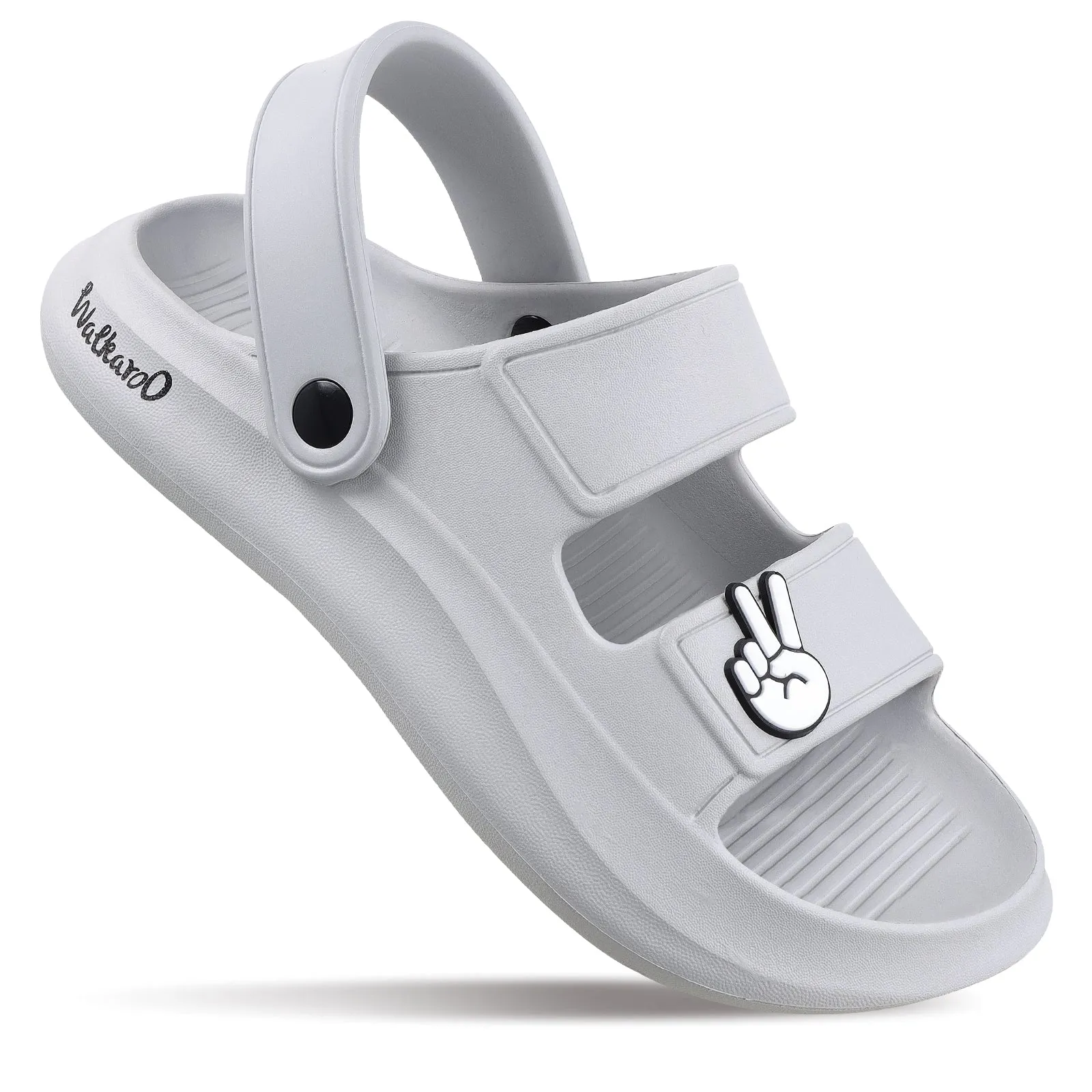 Boy's Clogs - WC4829 Light Grey