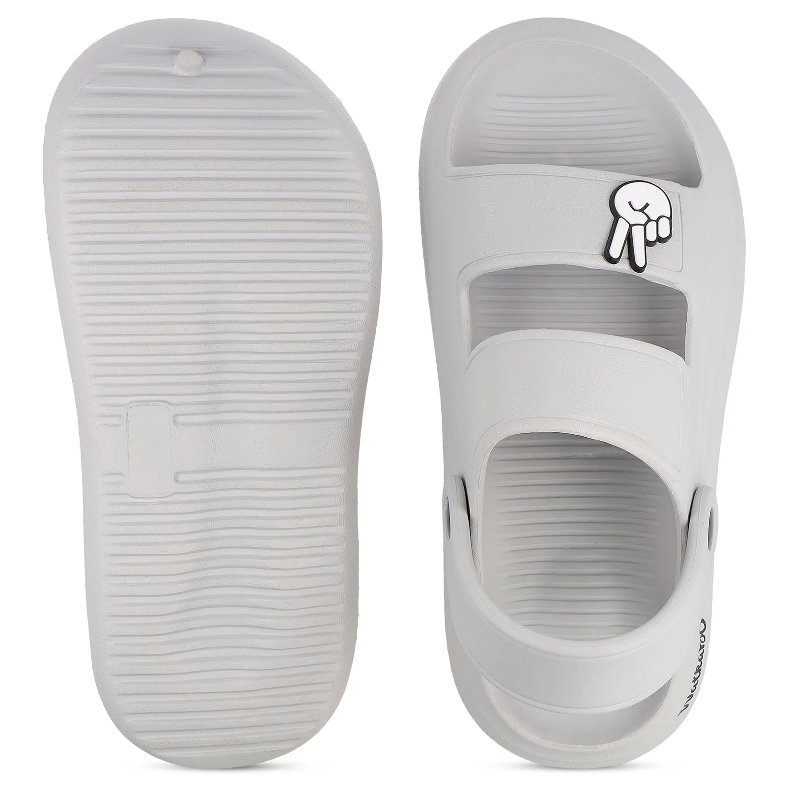 Boy's Clogs - WC4829 Light Grey