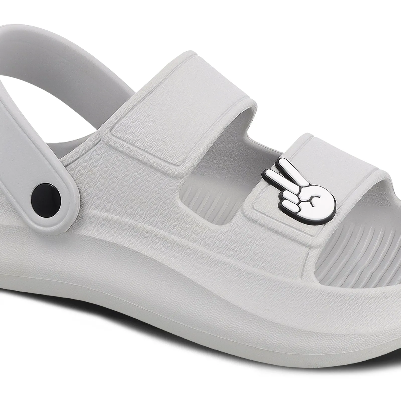 Boy's Clogs - WC4829 Light Grey