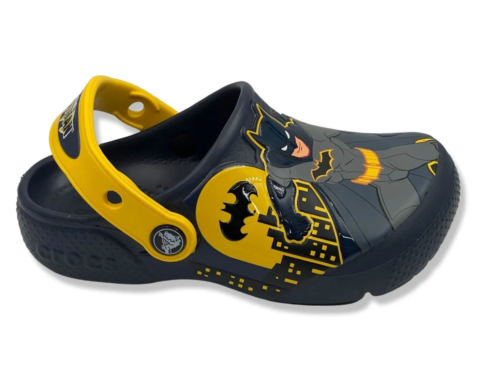 Crocs Batman Clogs For Kids in Navy\Grey