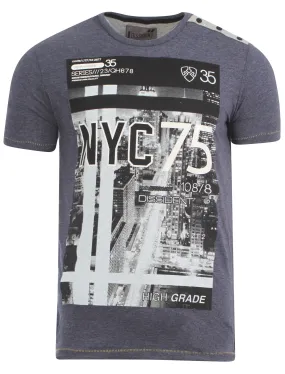 Dissident Discode 2 navy t-shirt