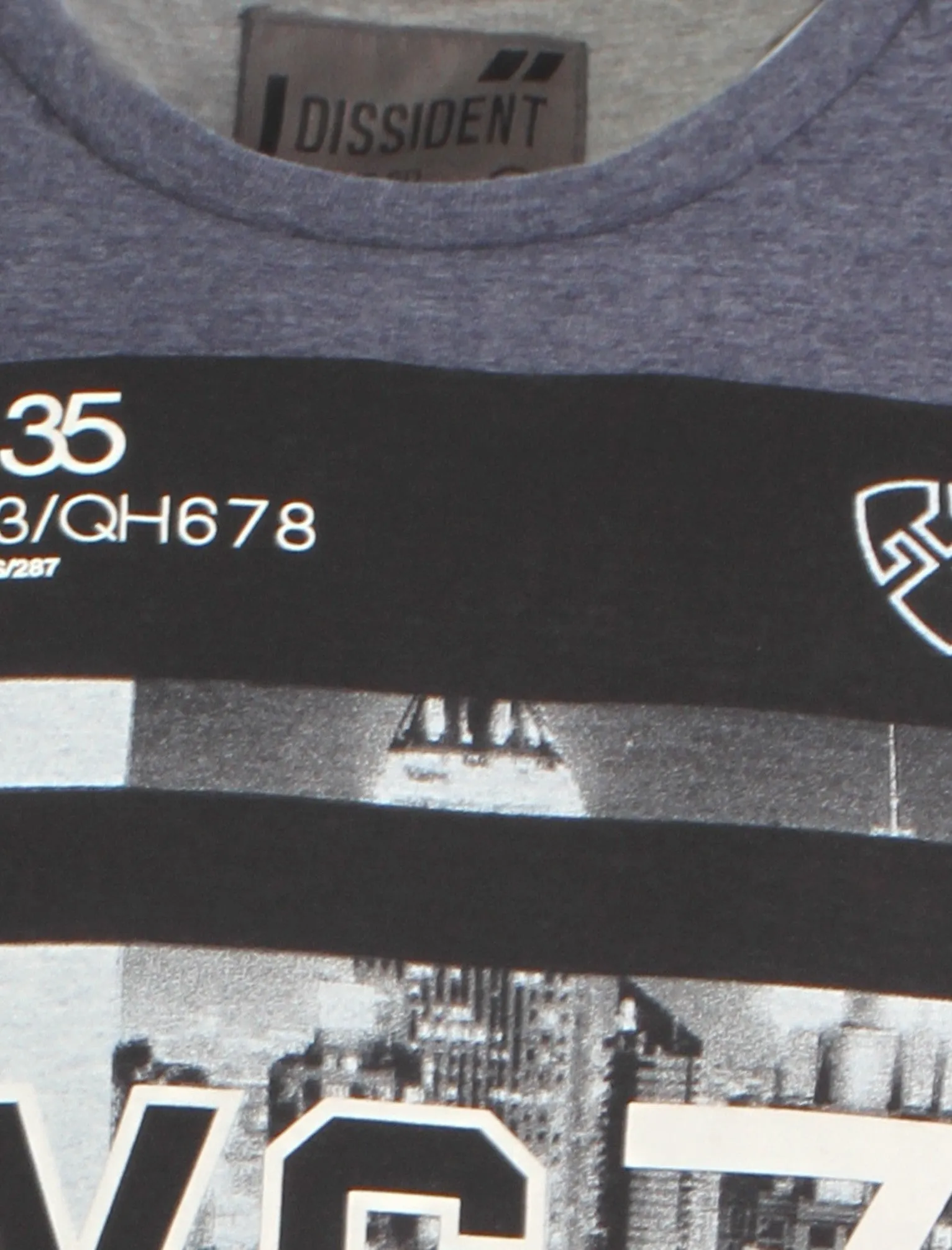 Dissident Discode 2 navy t-shirt