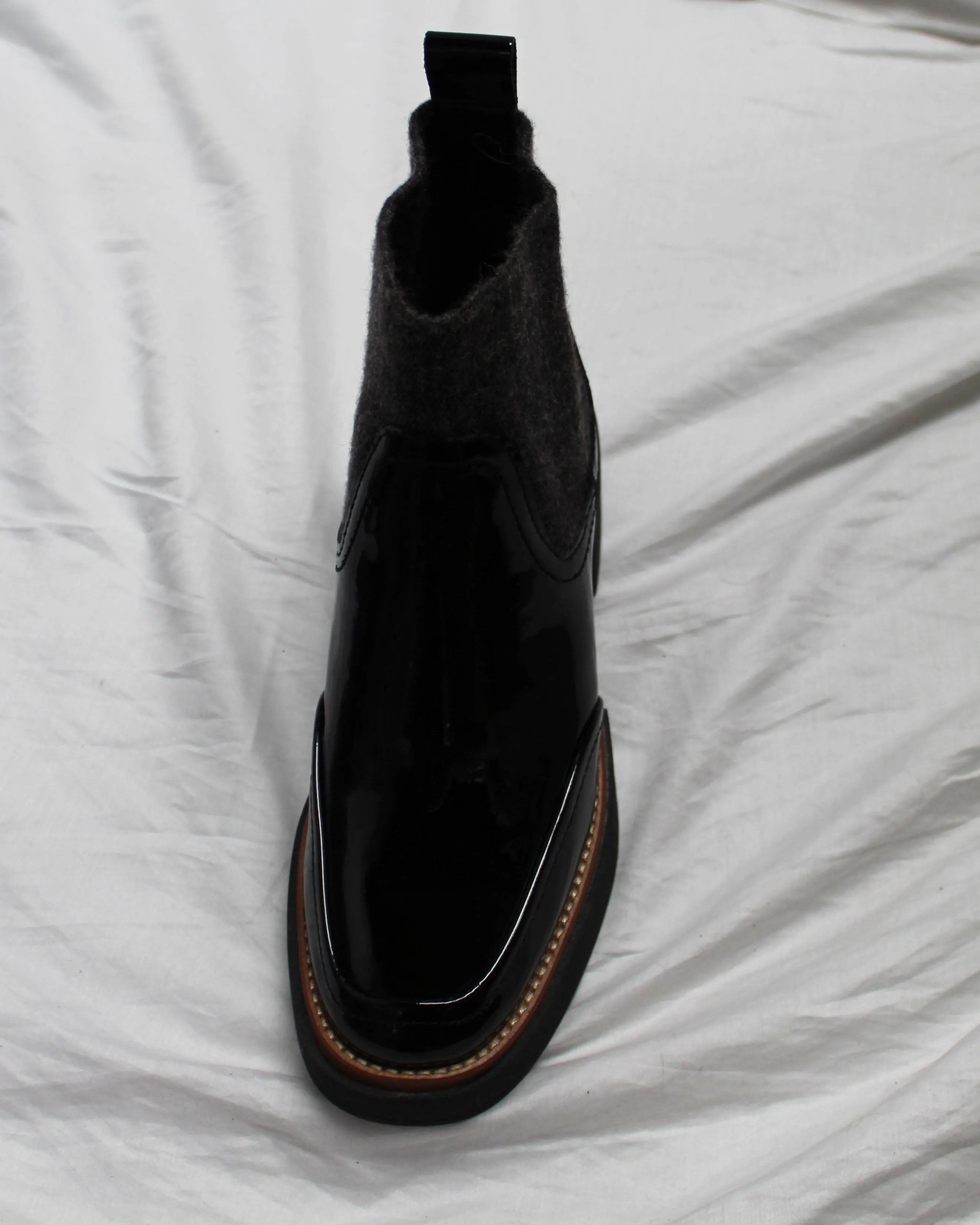 Dolce Vita Saline H20 Booties - Black Leather H20 - FINAL SALE