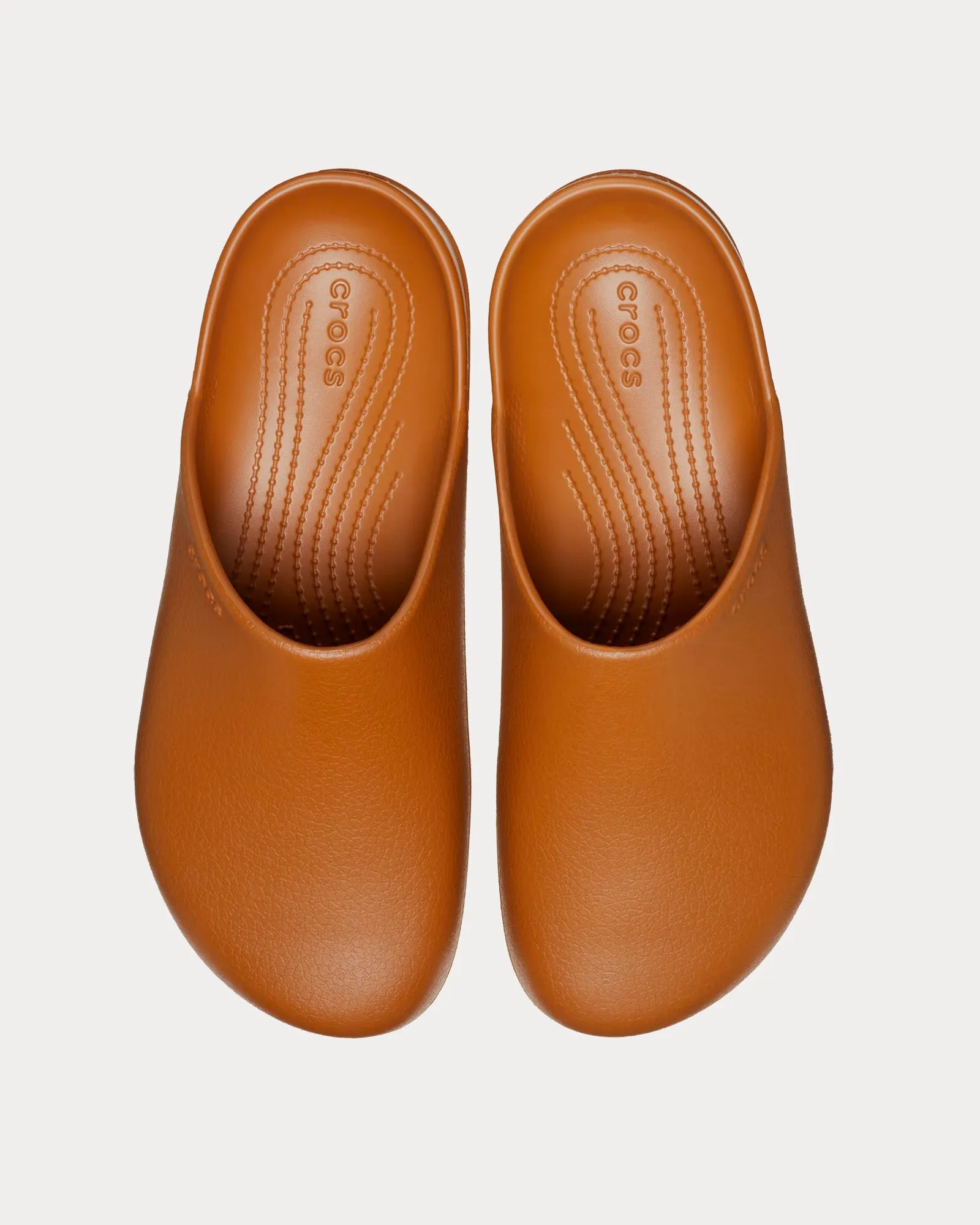 Dylan Cognac Clogs