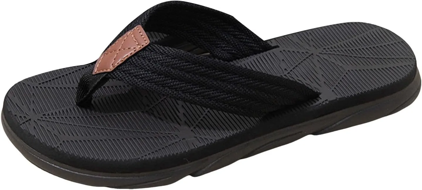 Eduavar Sandals for Women 2025 Fashion Summer Beach Orthotic Walking Thong Sandles Slip on Flip Flops Indoor Outdoor Shoes