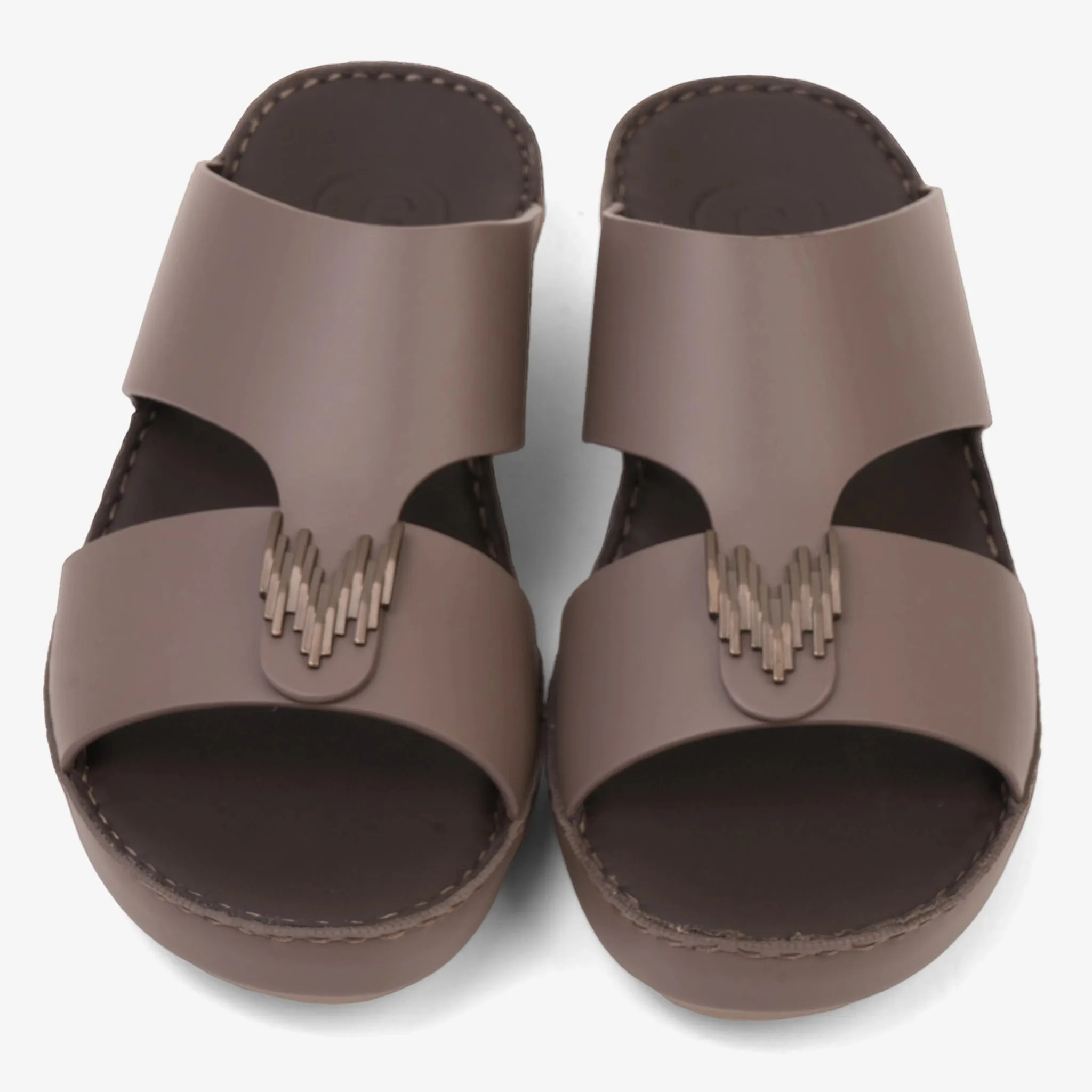 FARADA PREMIUM LEATHER 3D BUCKLE SANDALS PERRISA