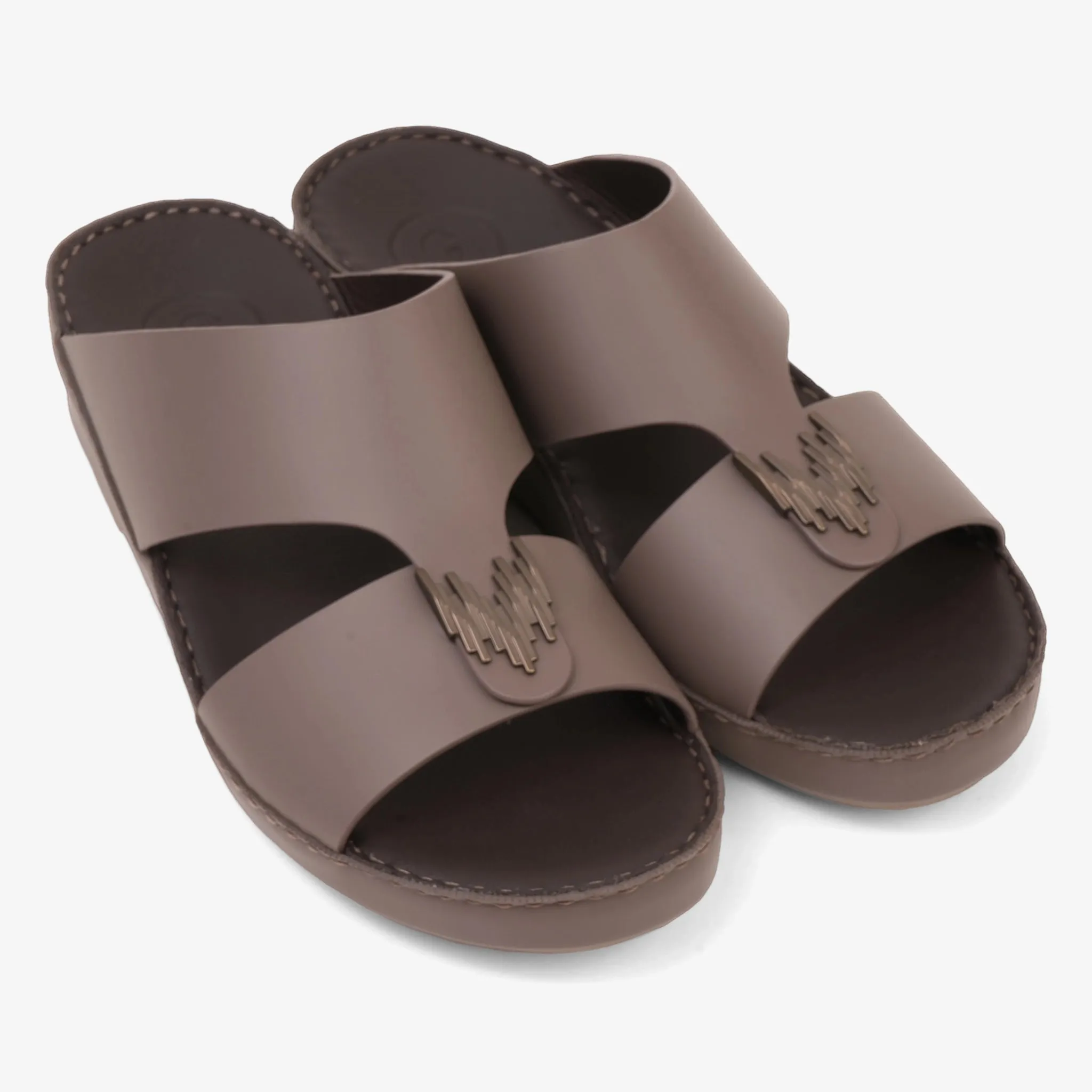 FARADA PREMIUM LEATHER 3D BUCKLE SANDALS PERRISA