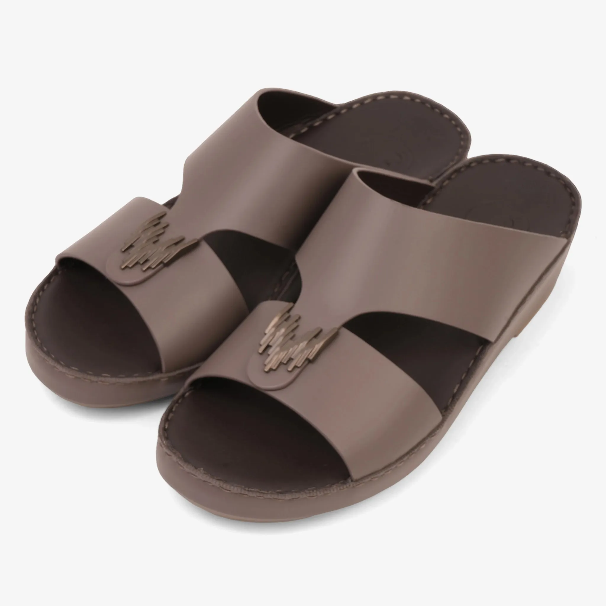 FARADA PREMIUM LEATHER 3D BUCKLE SANDALS PERRISA