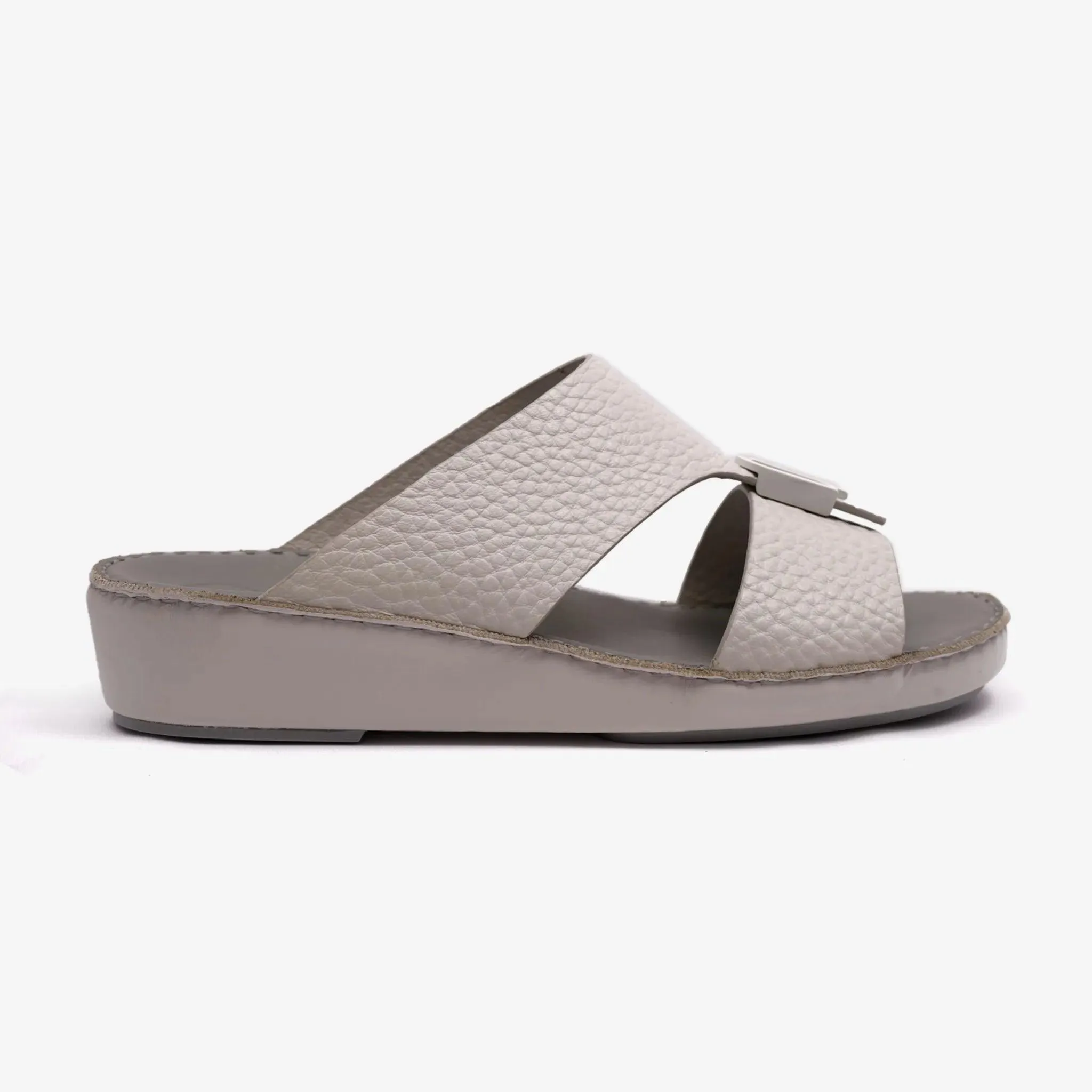 FARADA UNLINED HAMMERED ARABIC SANDALS DAVINCI AVORIA