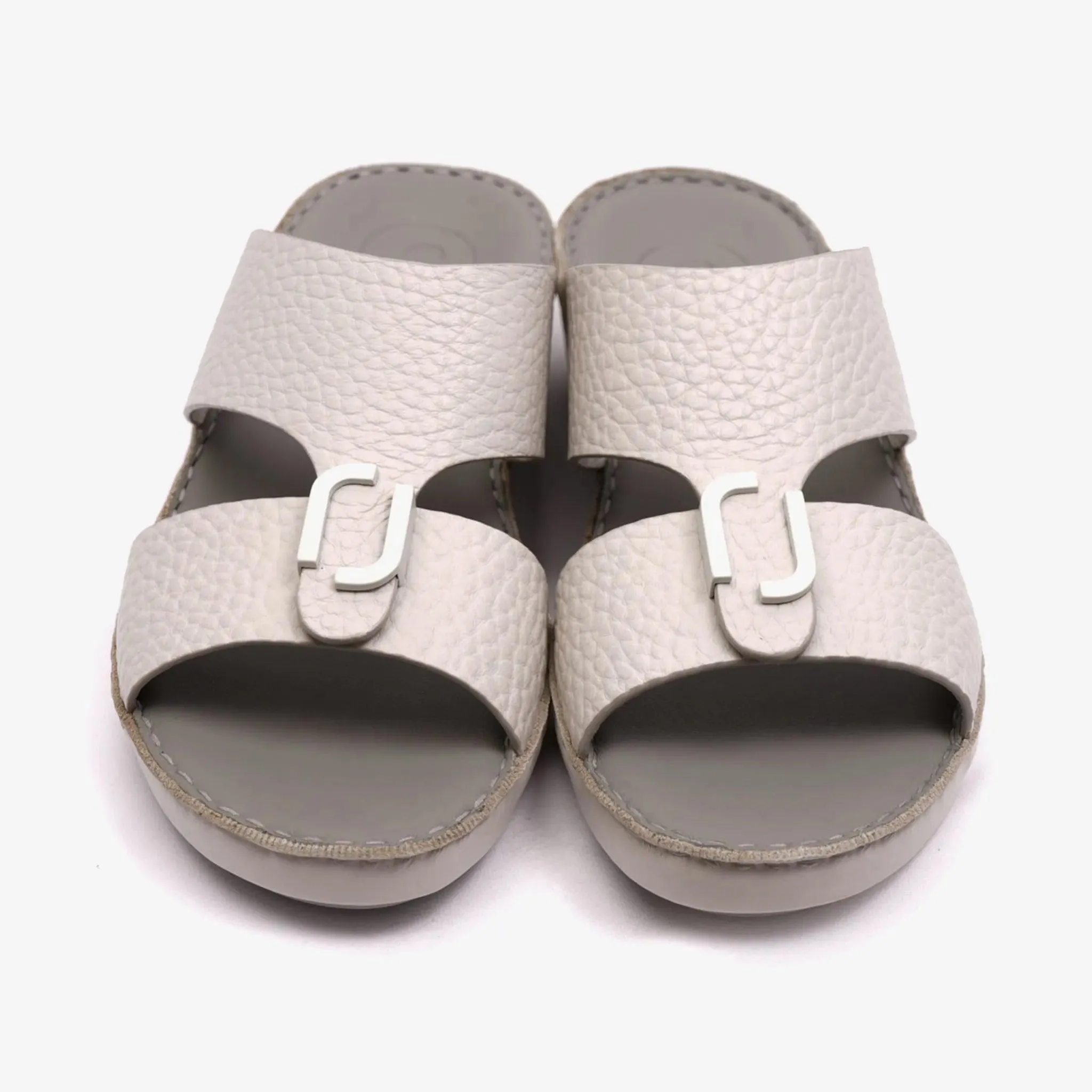 FARADA UNLINED HAMMERED ARABIC SANDALS DAVINCI AVORIA