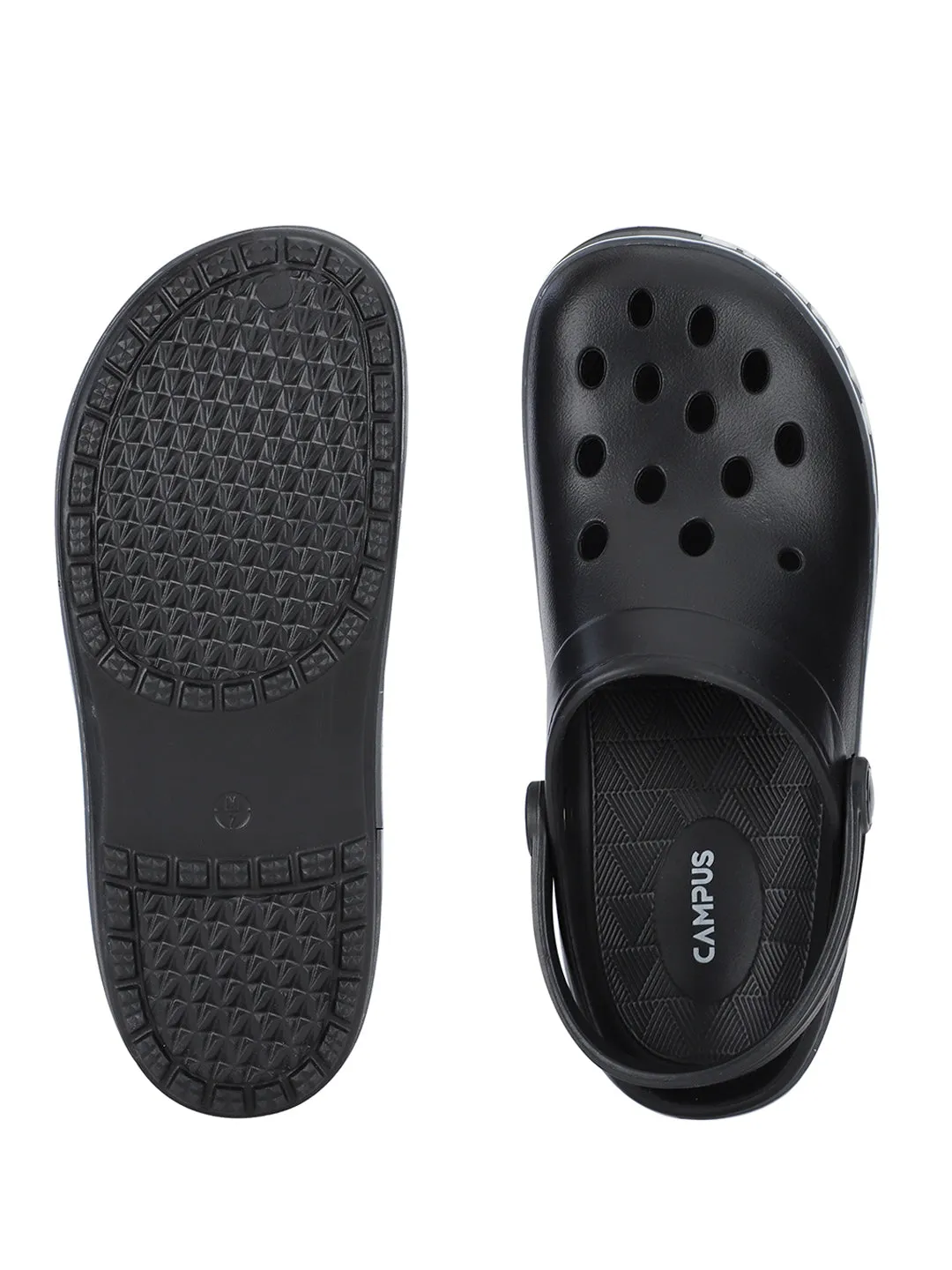 GC-4007A Black Men's Clogs