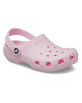 Girls Classic Clogs in Pink Milk