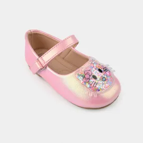 Girls Pumps 11-58-Pink