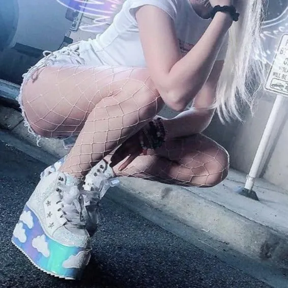 High Platform Cloud Sneakers