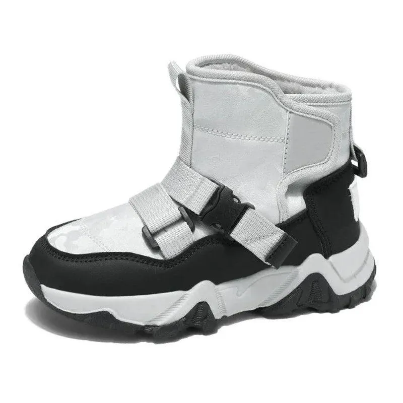 High-Quality Winter Adventure Anti-Slip Outdoor Plush Warm Snow Kids Boots
