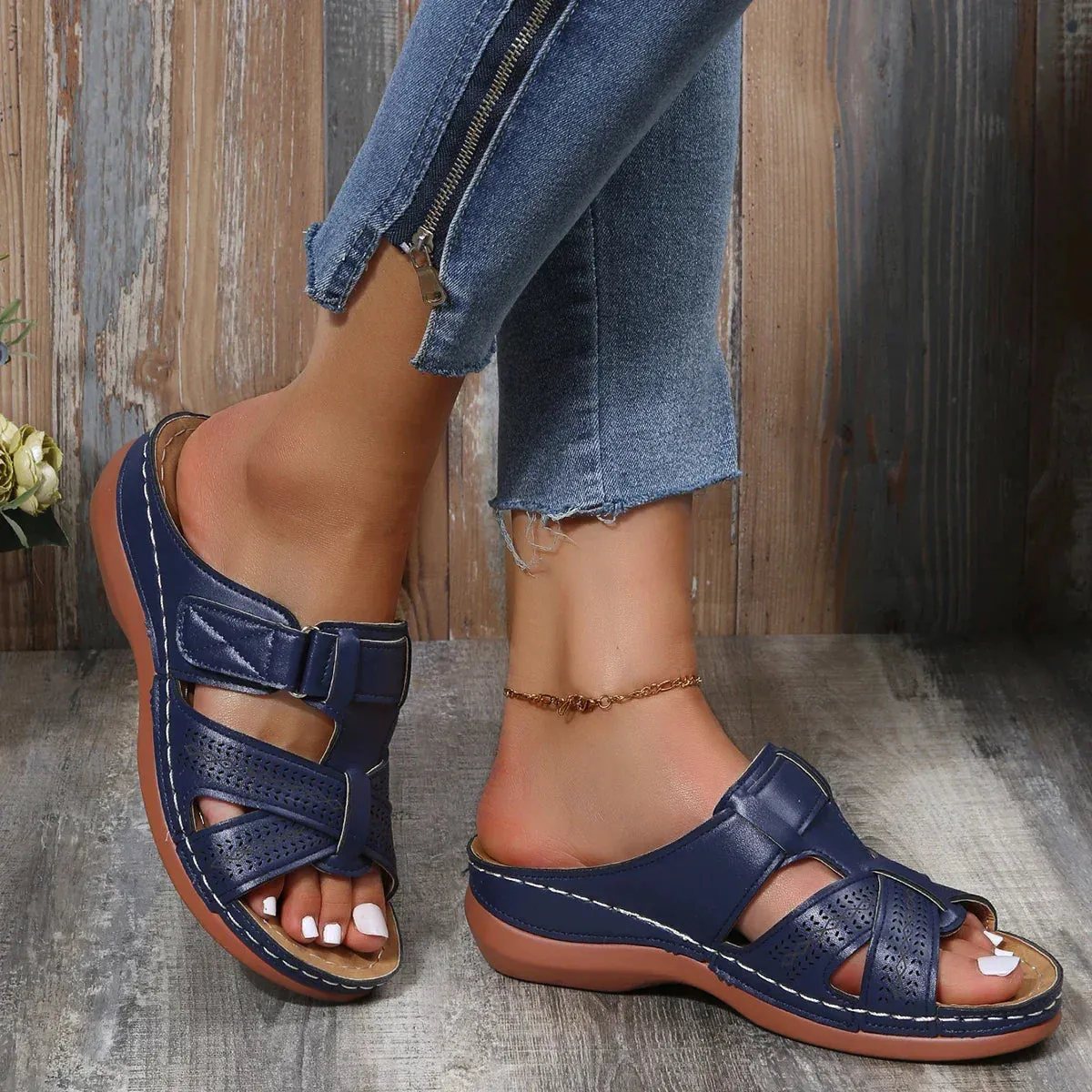 Ivyshape | Chic and Relaxed General Sandals
