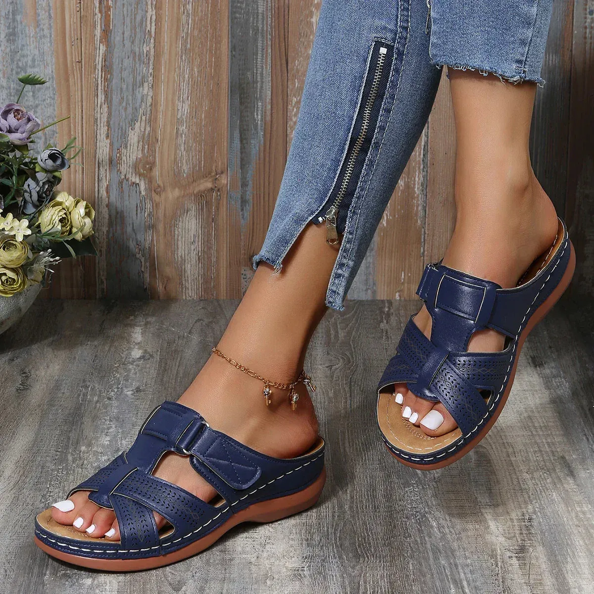 Ivyshape | Chic and Relaxed General Sandals