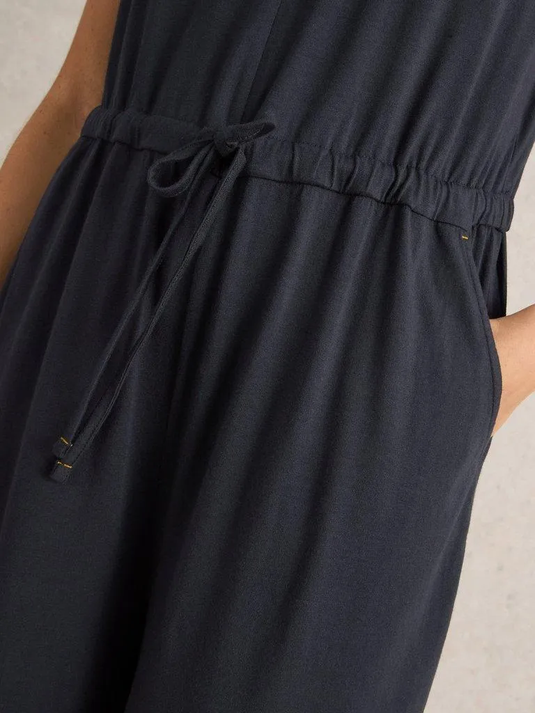 Jasmine Jersey Jumpsuit
in Charcoal Grey