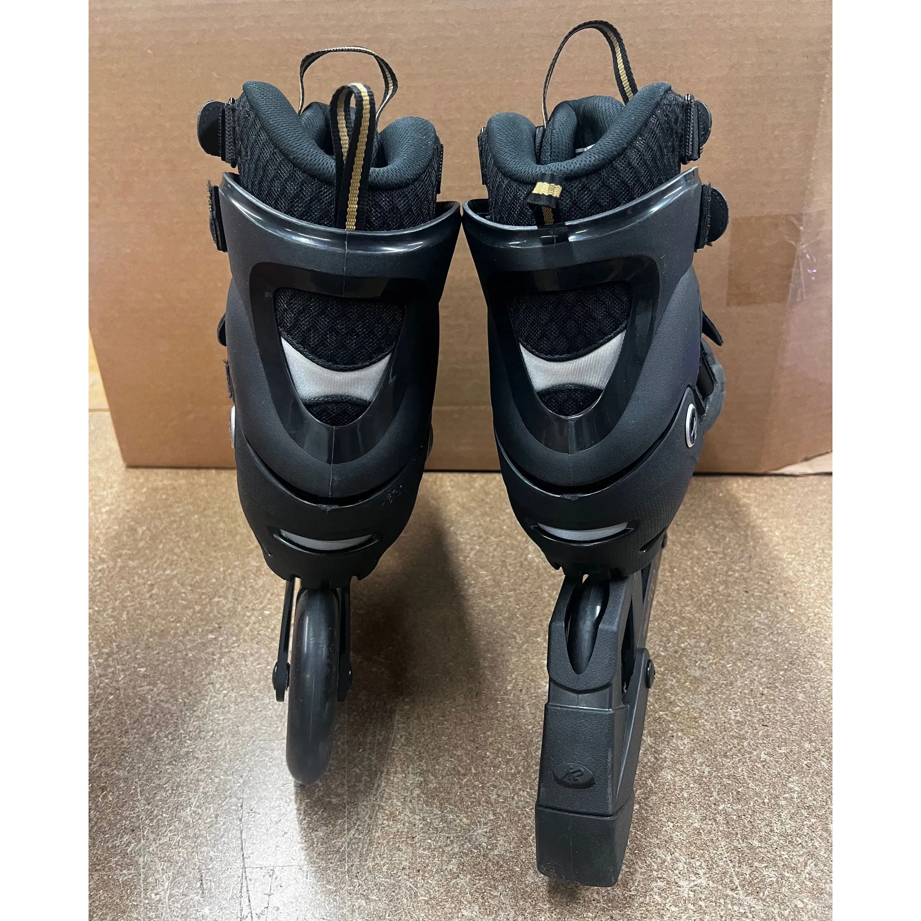 K2 Trio 110 Mens Urban Inline Skates - Lightly Used Size 10