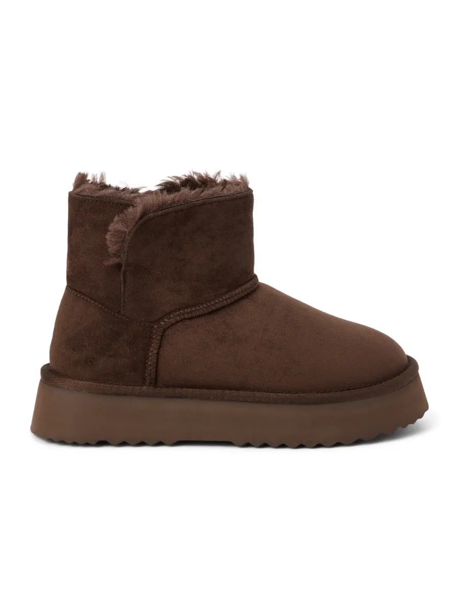 Matisse Yukon Platform Ankle Boot - Chocolate