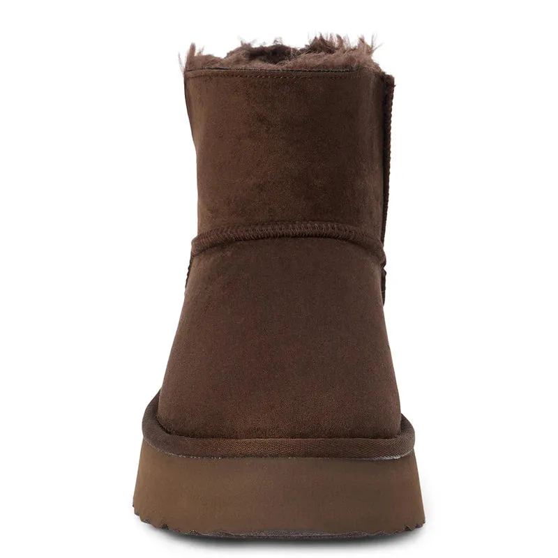 Matisse Yukon Platform Ankle Boot - Chocolate