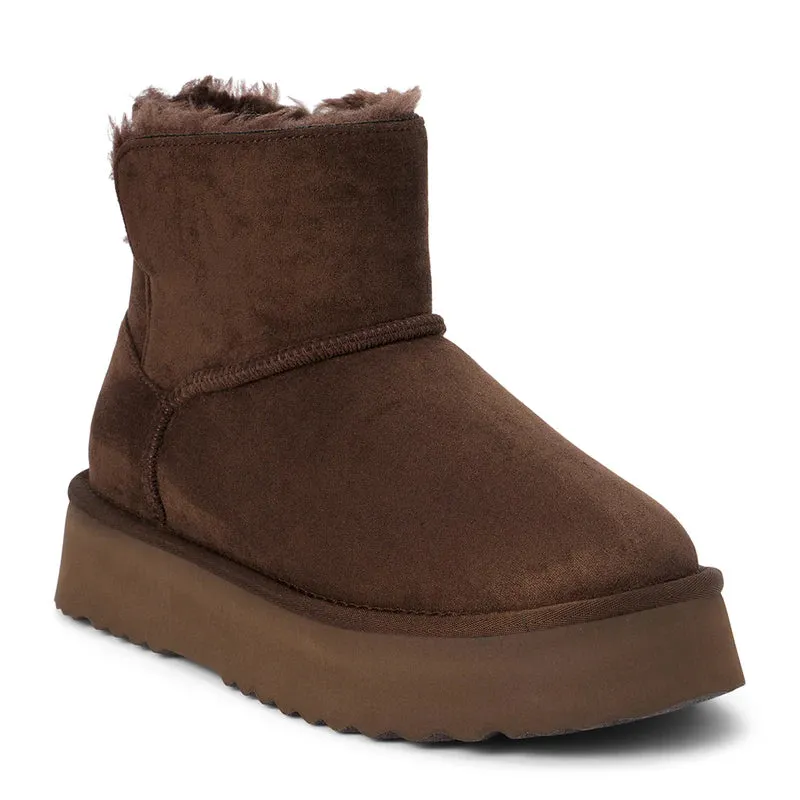 Matisse Yukon Platform Ankle Boot - Chocolate