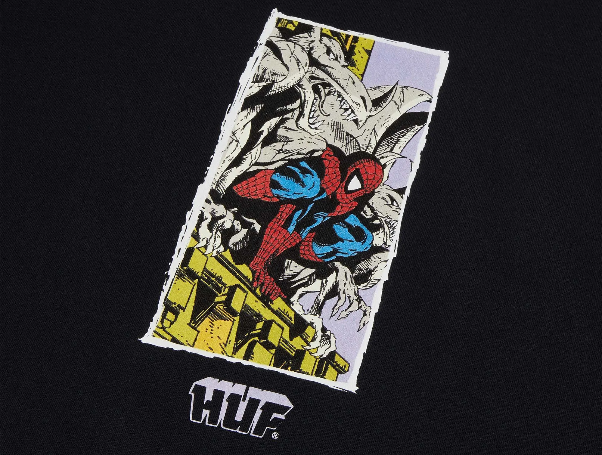 Polera Huf Moody Unisex Negro