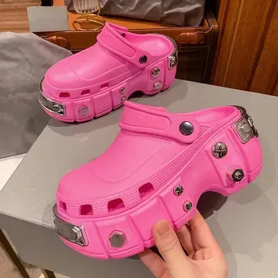 Punk Rock Platform Clogs