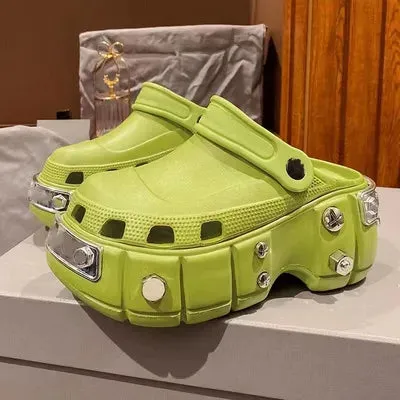 Punk Rock Platform Clogs