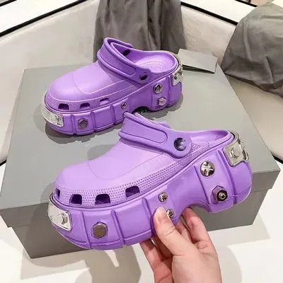 Punk Rock Platform Clogs