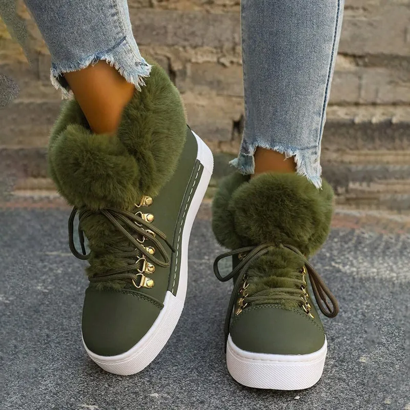 QUINN™ PREMIUM WARM FLUFFY SOFT ORTHOPEDIC BOOTS