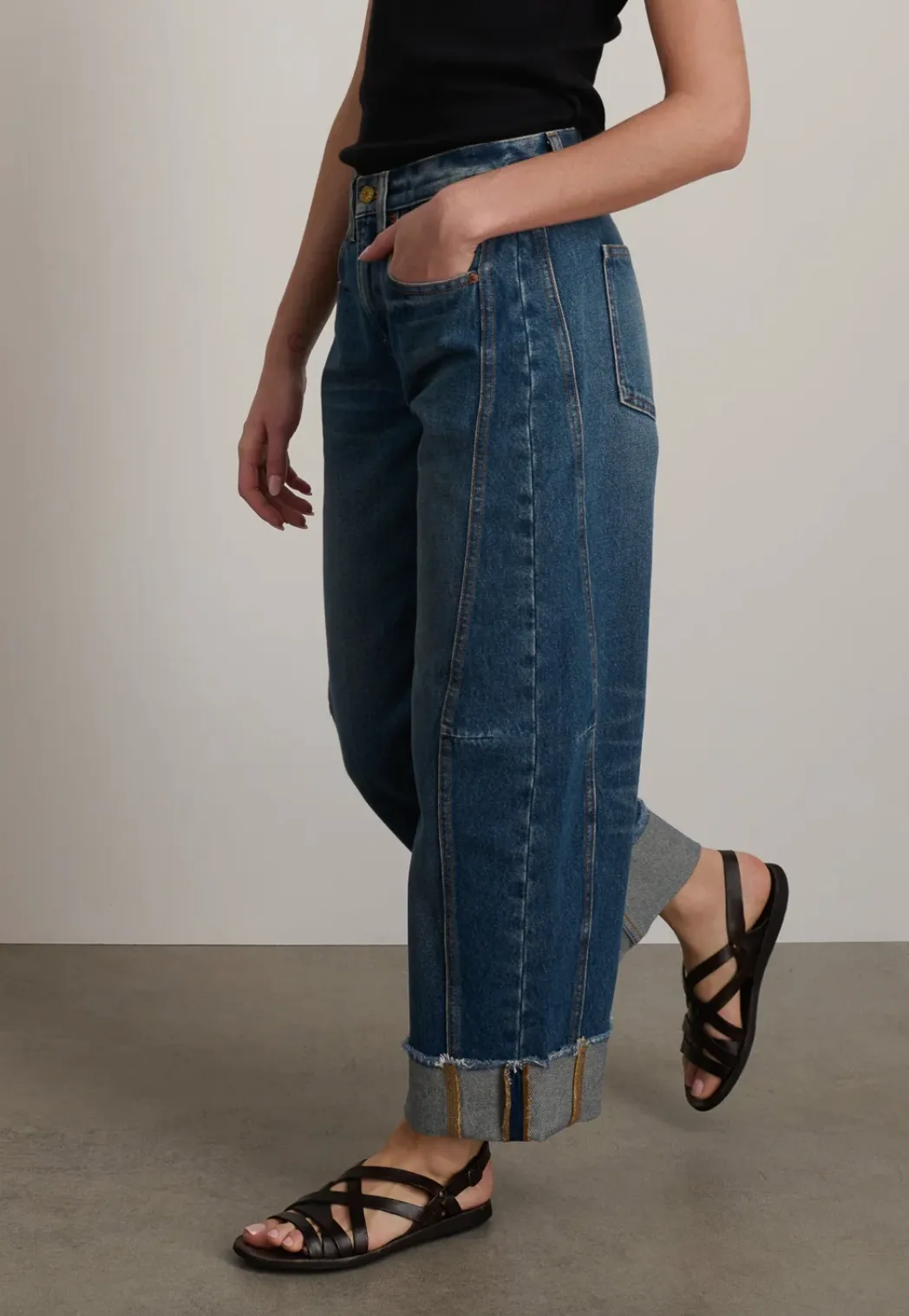 Relaxed Lasso Vista Blue Jeans