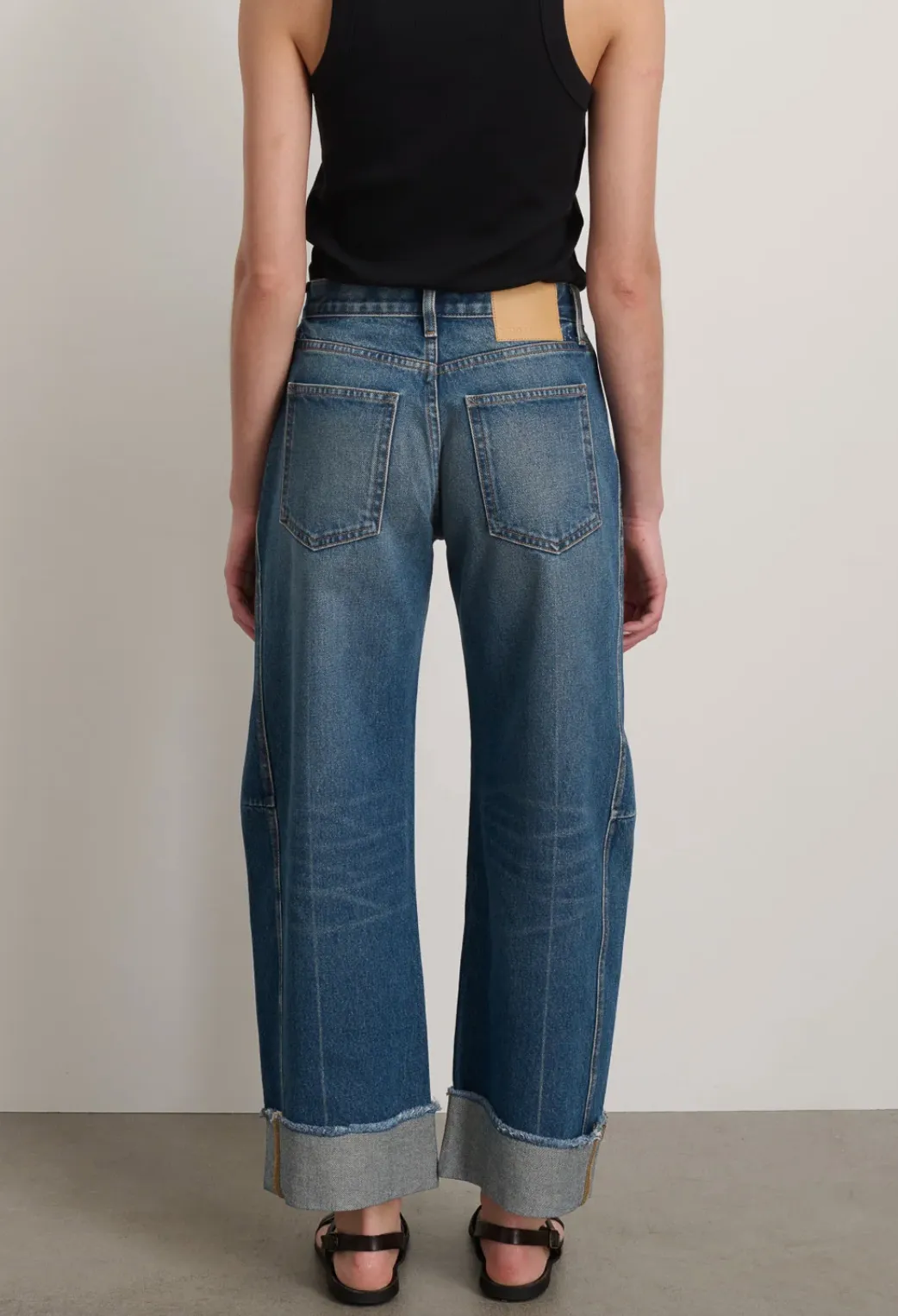 Relaxed Lasso Vista Blue Jeans