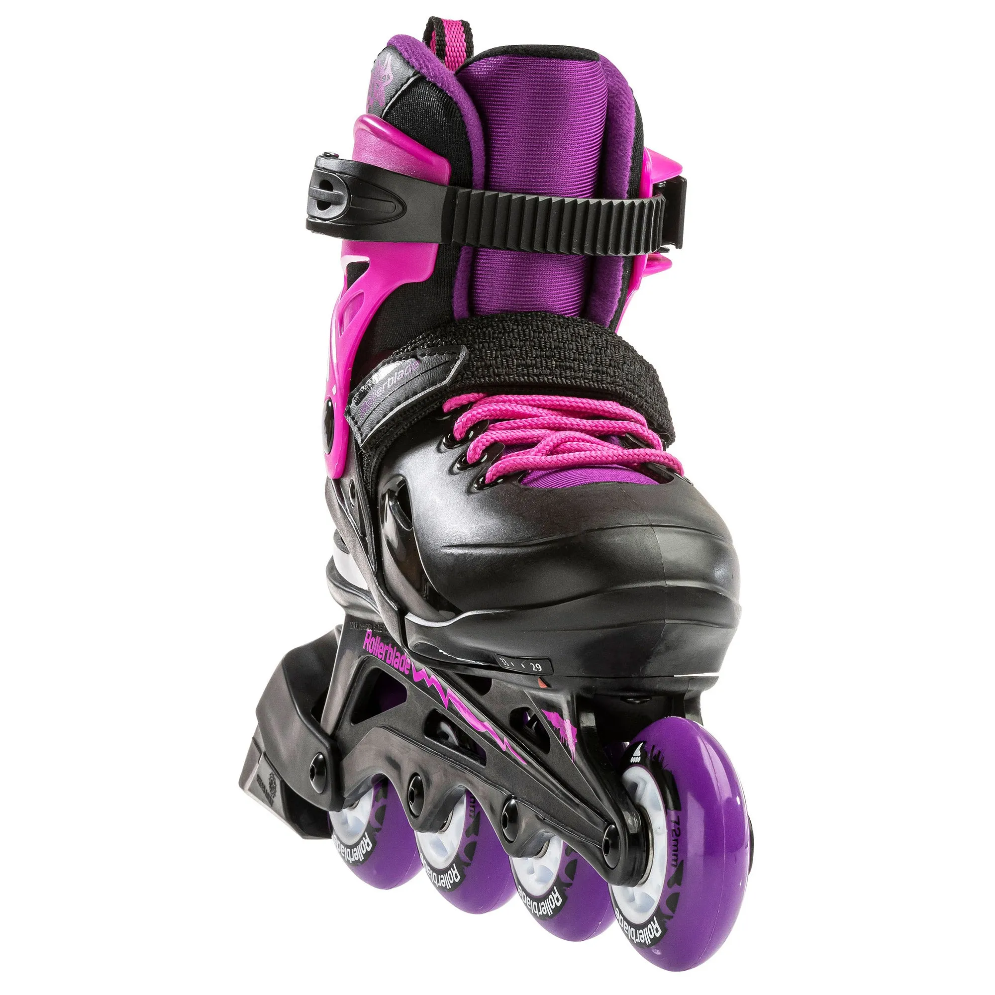 Rollerblade Fury Girls Adjustable Urban Inline Skates