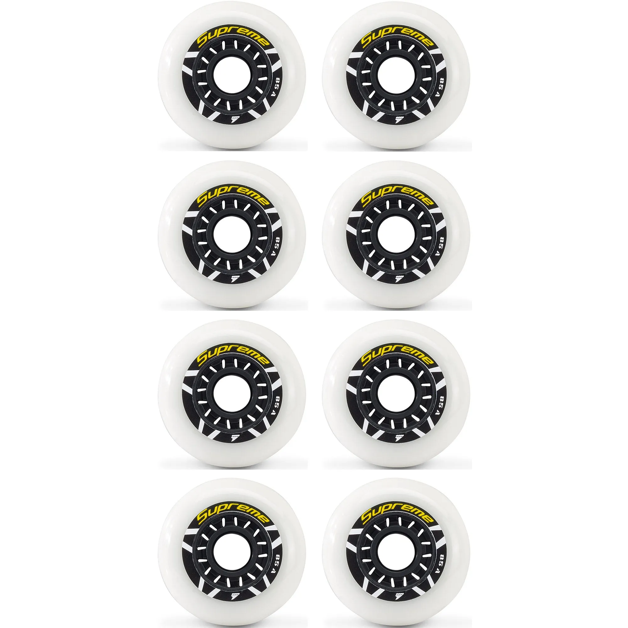 Rollerblade Supreme Urban 80/85A Inline Skate Wheels 8-Pack