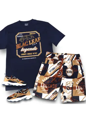 Strength Courage & Victory Shirt, Stand Strong Shorts Combo (Shoes Not Included)