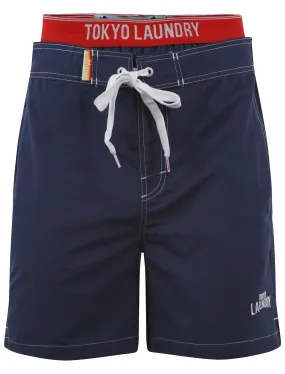 Tokyo Laundry Cupabia dark blue swimshorts