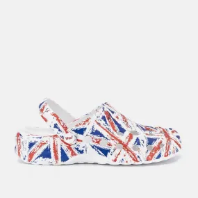 UK Flag Clogs