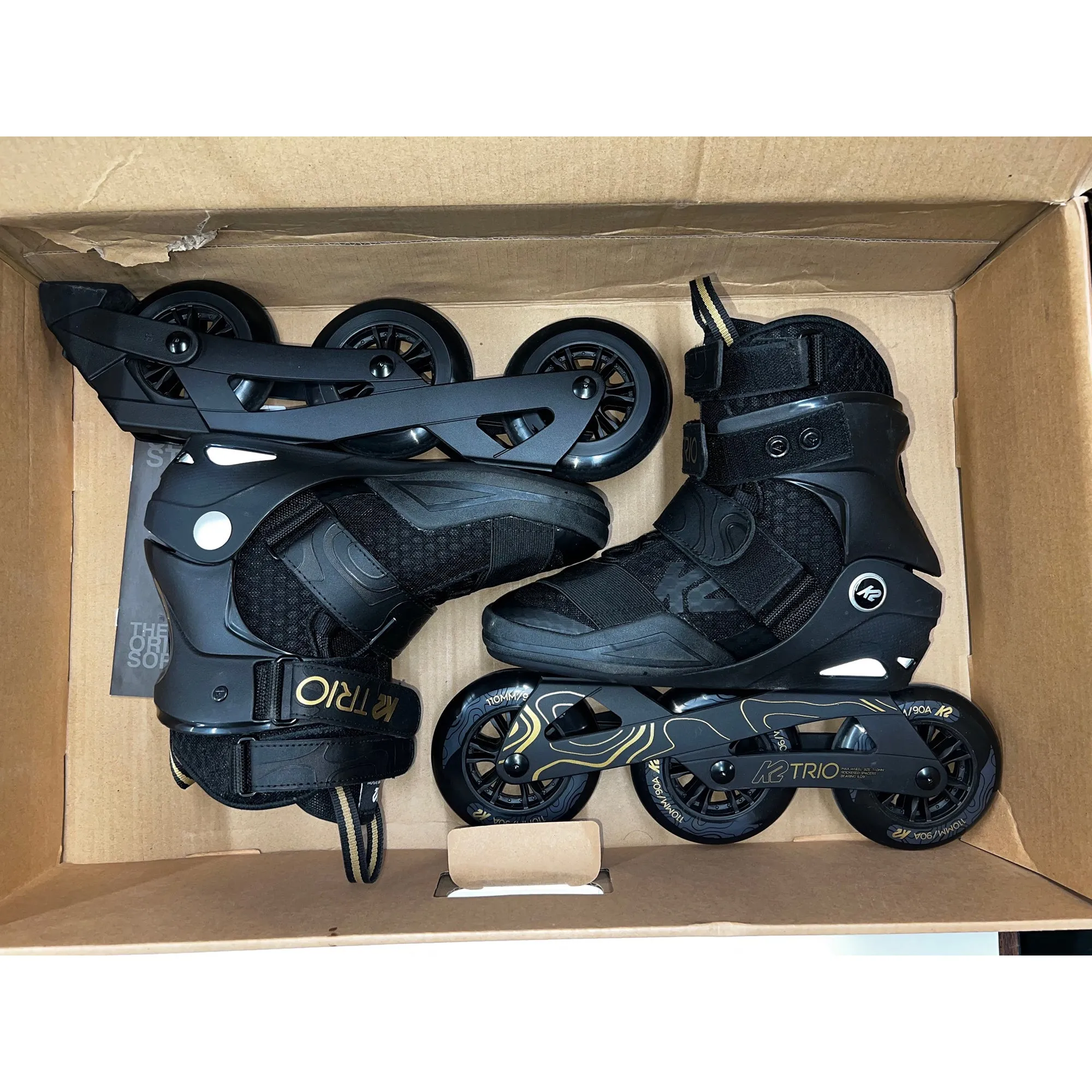 Used K2 Trio 110 Mens Urban Inline Skates - Lightly Used - Various Sizes