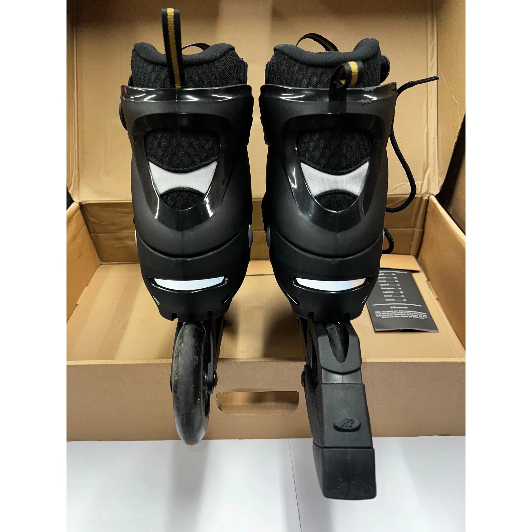Used K2 Trio 110 Mens Urban Inline Skates - Moderately Used - Various Sizes