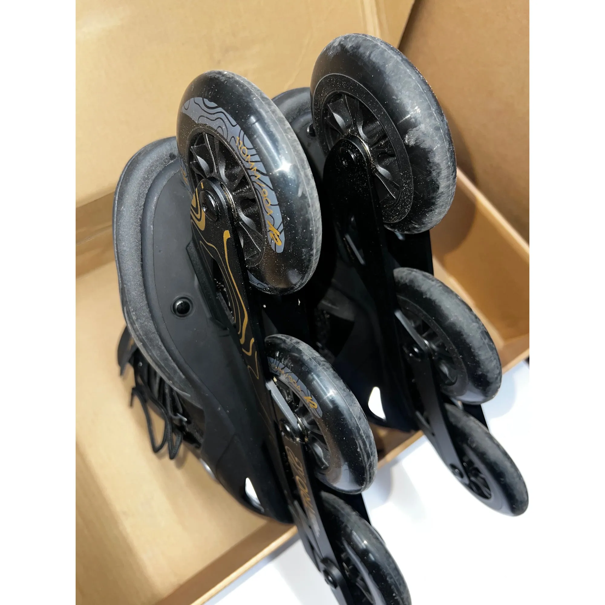 Used K2 Trio 110 Mens Urban Inline Skates - Moderately Used - Various Sizes