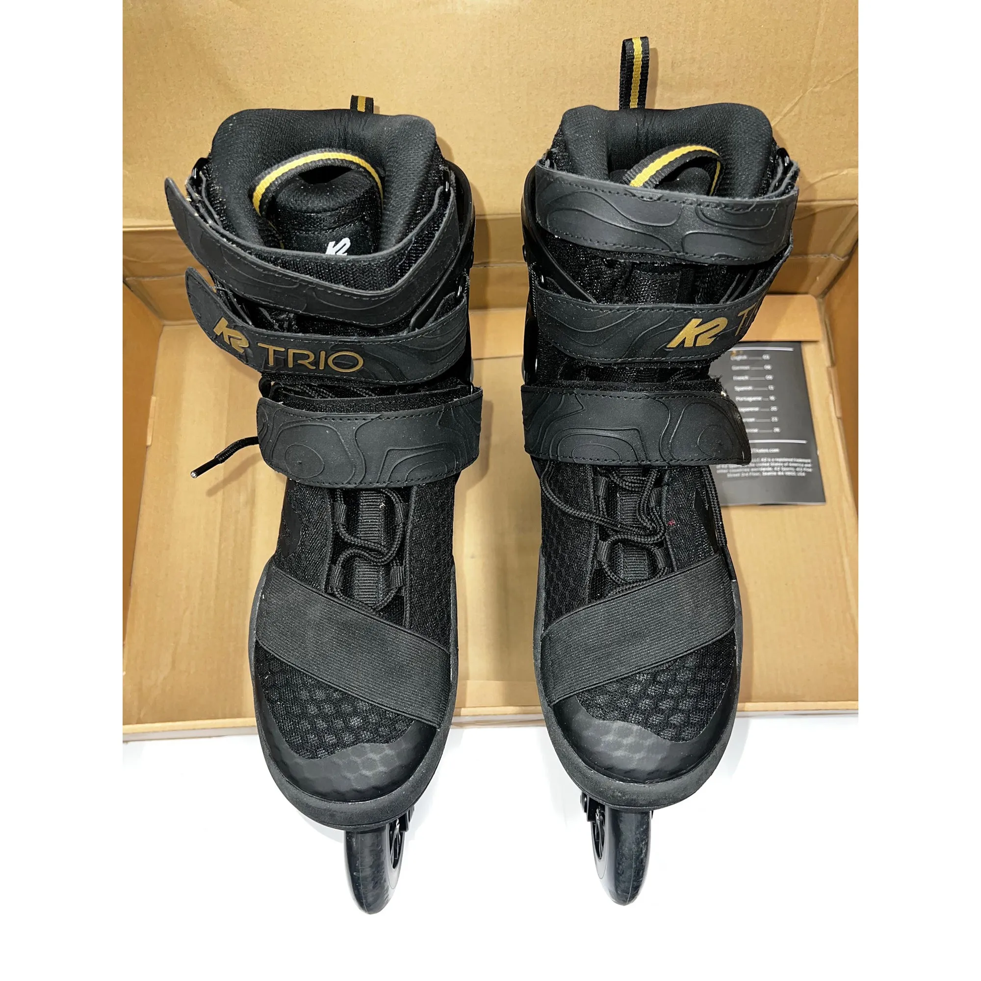 Used K2 Trio 110 Mens Urban Inline Skates - Moderately Used - Various Sizes