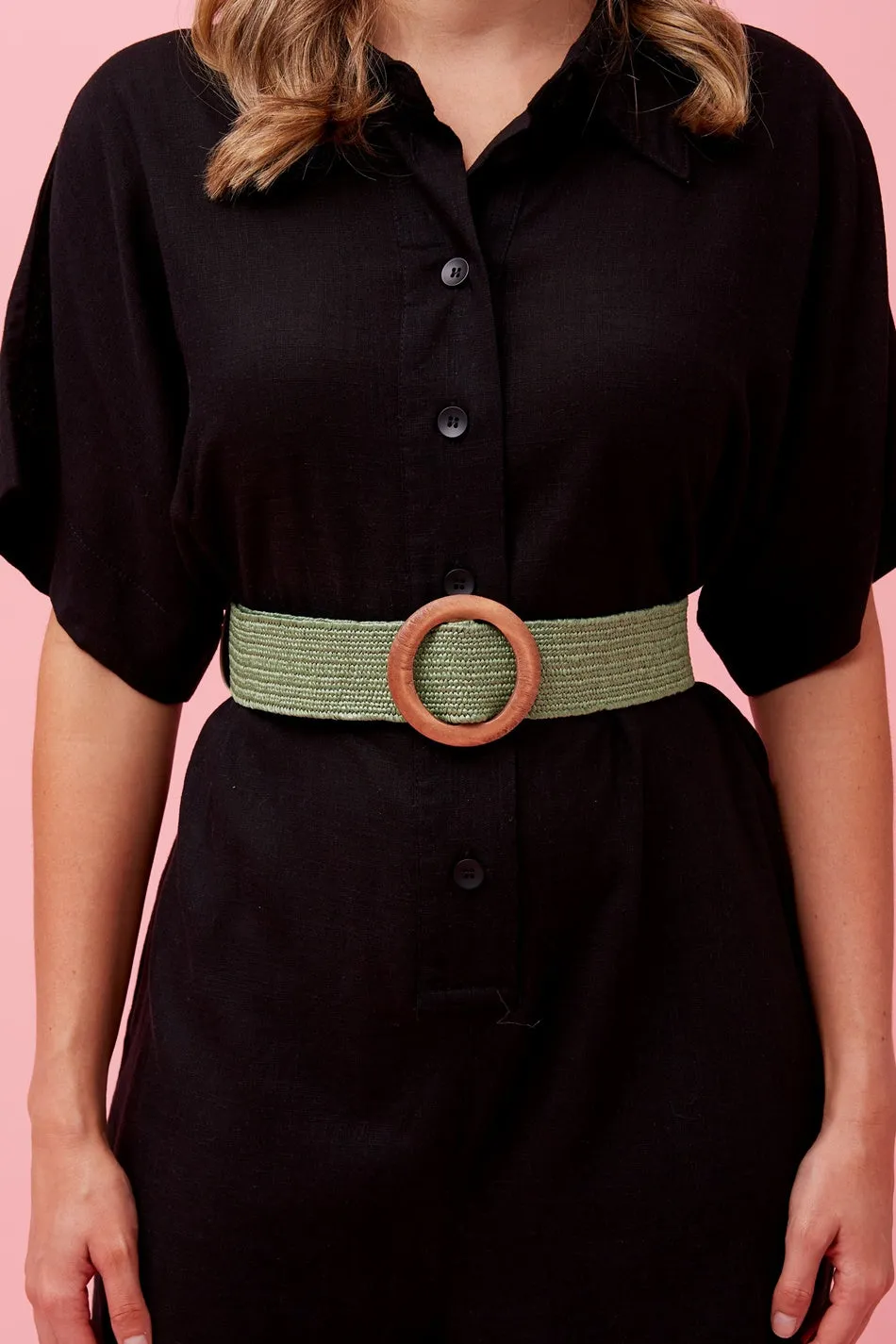 ZADA STRAW BELT